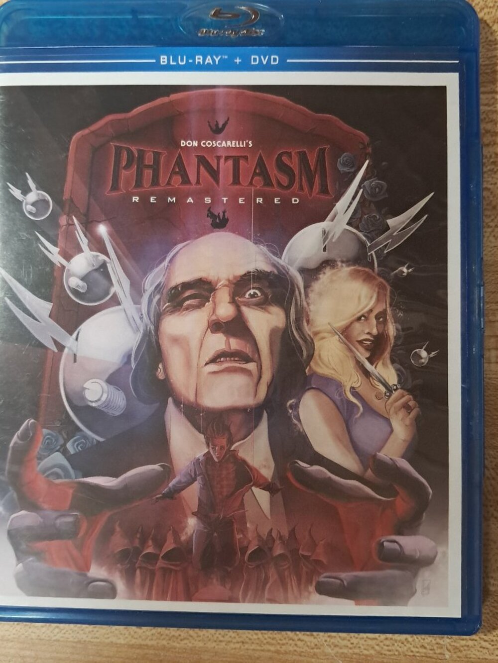Phantasm Remastered Blu-ray  DVD 1979 Don Coscarelli Classic Horror Angus Scrimm